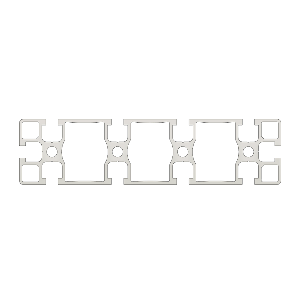 10-45180-0-48IN MODULAR SOLUTIONS EXTRUDED PROFILE<br>45MM X 180MM, CUT TO THE LENGTH OF 48 INCH